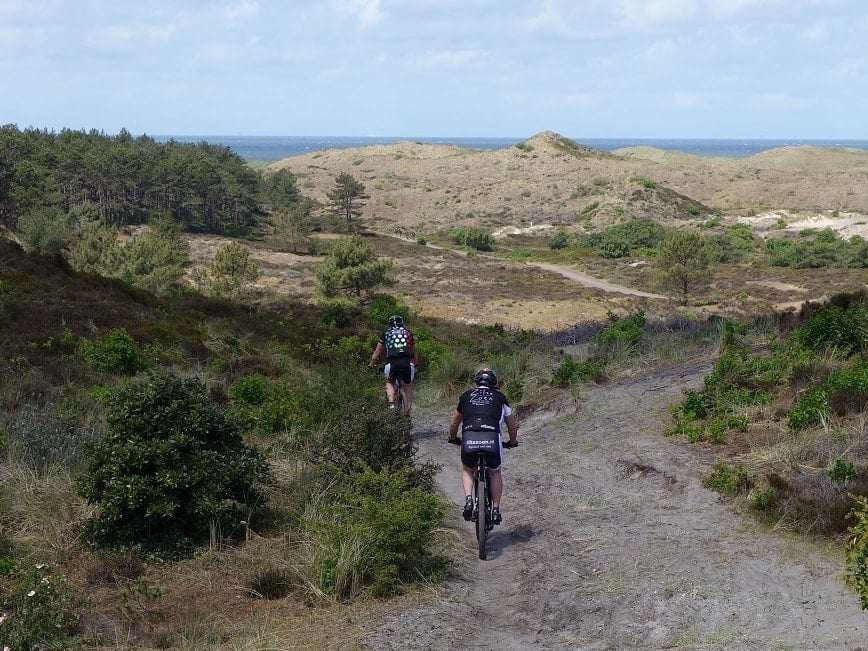 Mountainbiken in Schoorl