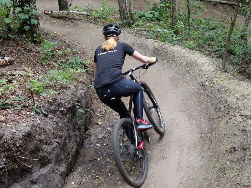 Mountainbiken in Zeist