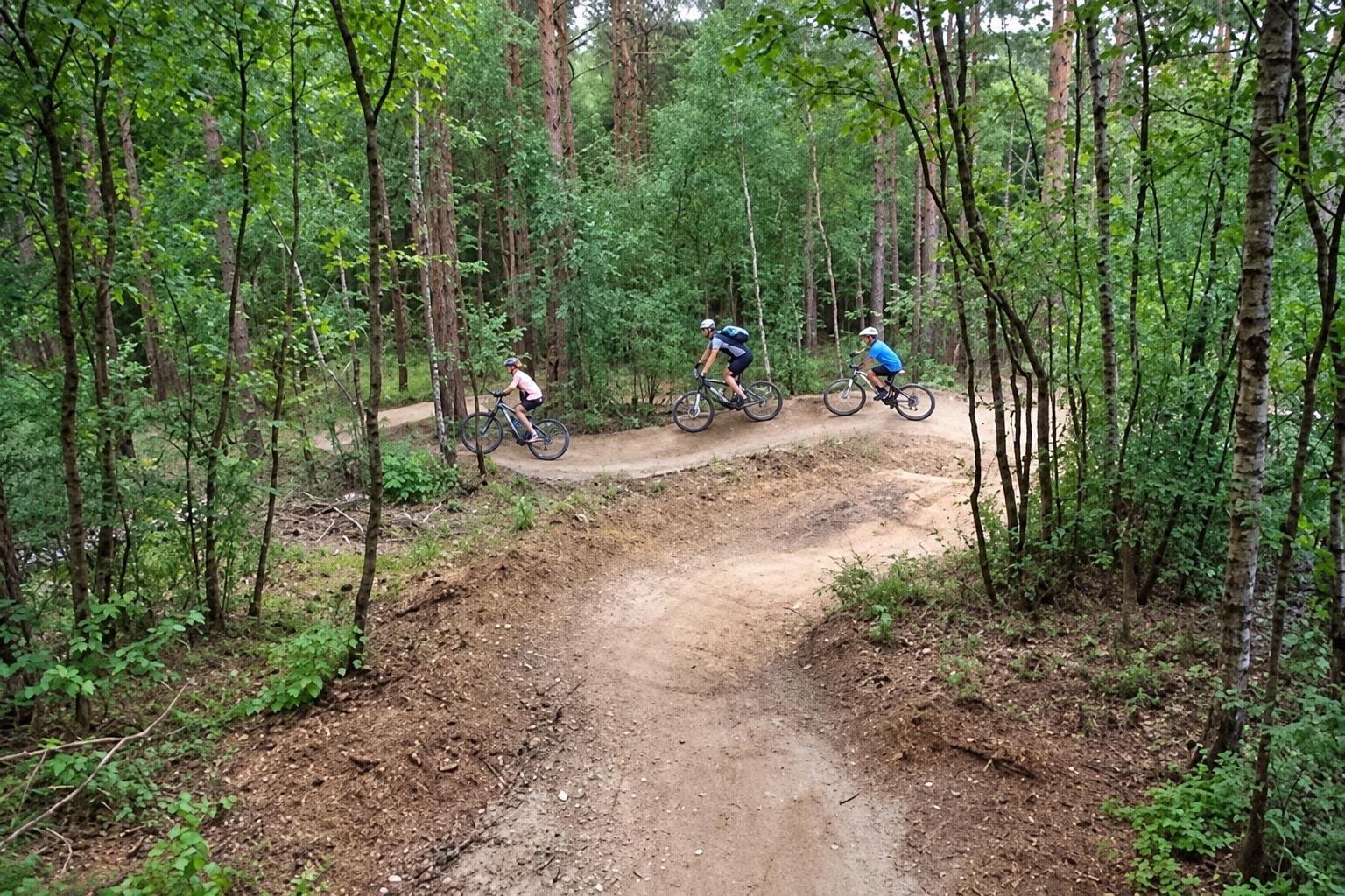 Mountainbike huren voor families en kinderen