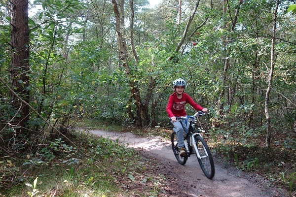 Mountainbikeroutes geschikt voor kinderen