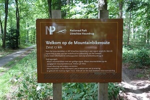 Mountainbikeroute Zeist