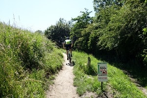 Mountainbikeroute Noord-Scharwoude