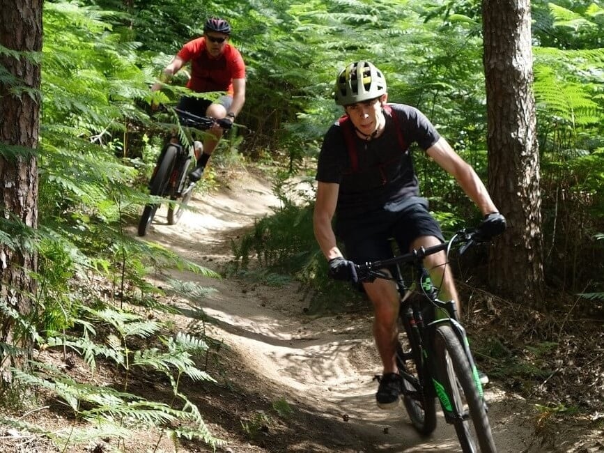 Mountainbiken in Amerongen