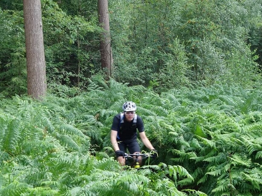 Mountainbiken in Mountainbike huren op de Lage Vuursche