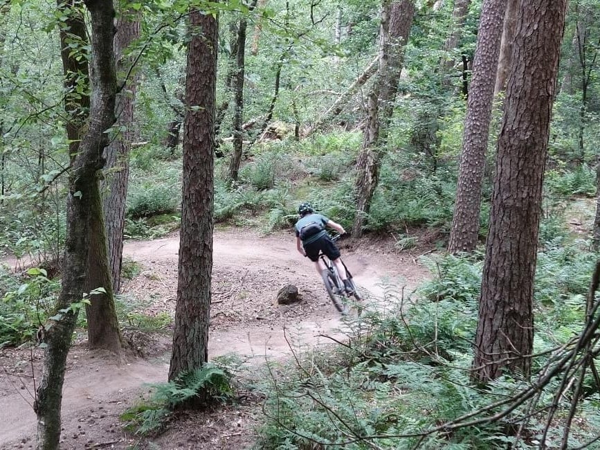 Mountainbiken in Leersum