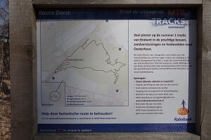 Mountainbikeroute Dorst