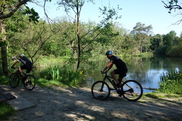 Mountainbikeroute PWN gebied