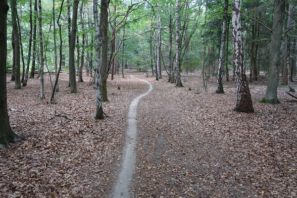 Mountainbike parcours Malden