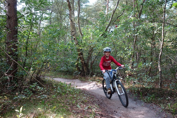Mountainbiken met kinderen